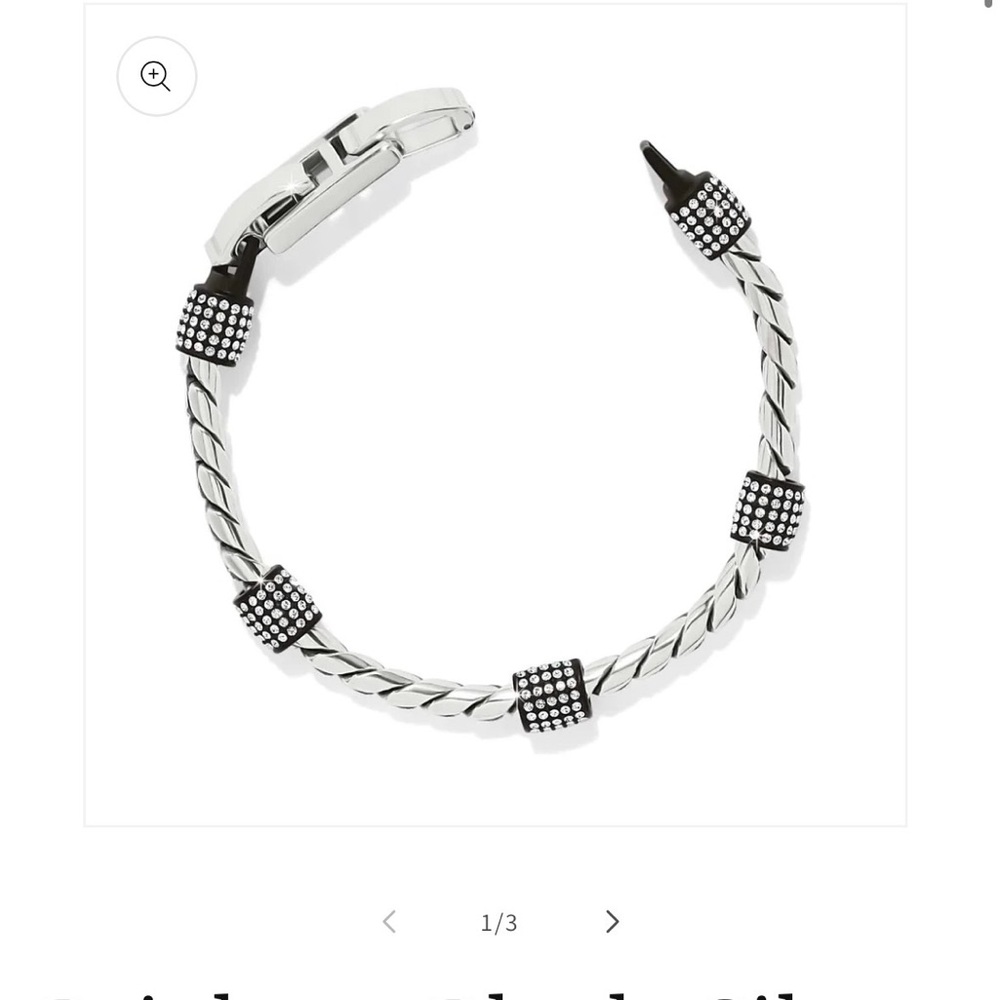 NWT Brighton Meridian Silver Bracelet